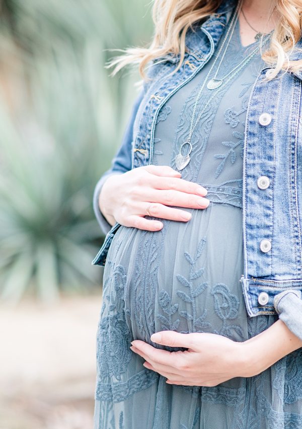 Lena & Andrew – Spring Maternity Session | Arizona Cactus Garden | Palo Alto, CA