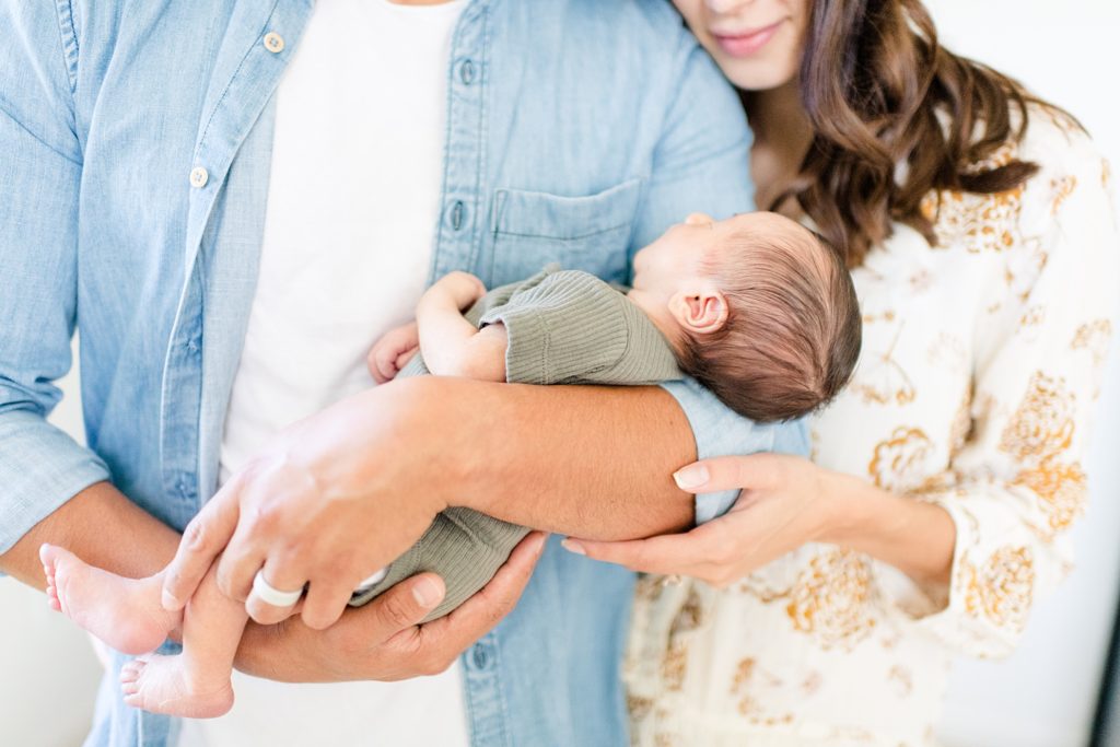 Lifestyle Newborn Photo Session in Morgan Hill 