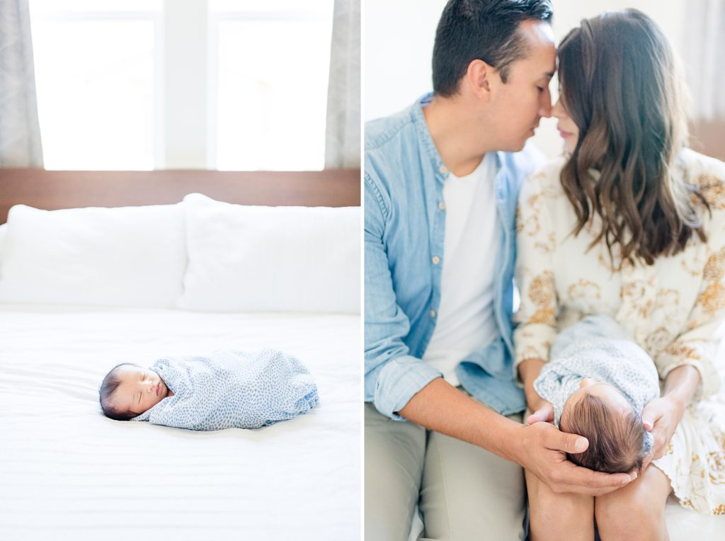 Lifestyle Newborn Photo Session in Morgan Hill 