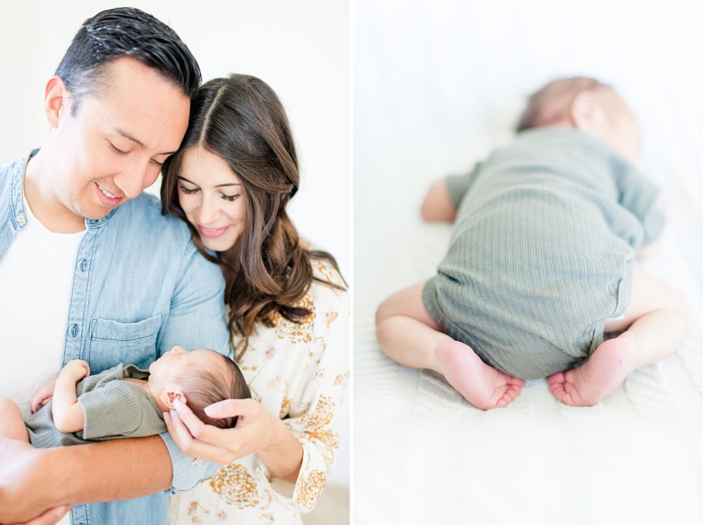 Lifestyle Newborn Photo Session in Morgan Hill 