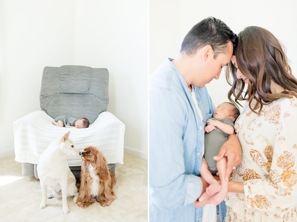 Lifestyle Newborn Photo Session in Morgan Hill 