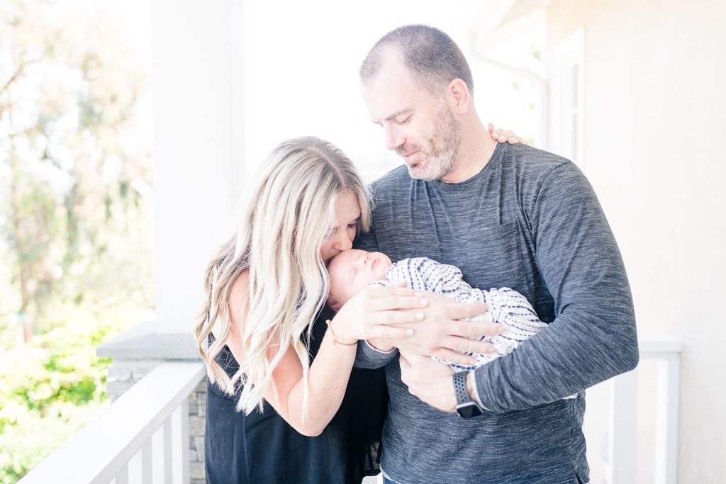 San Carlos Lifestyle Newborn Photoshoot