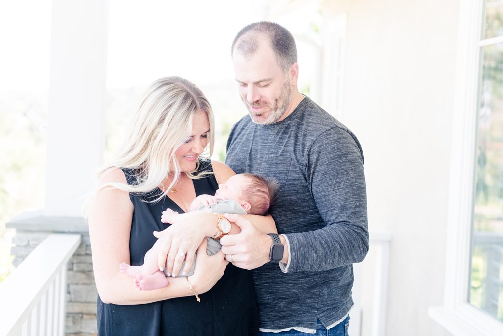 San Carlos Lifestyle Newborn Photoshoot