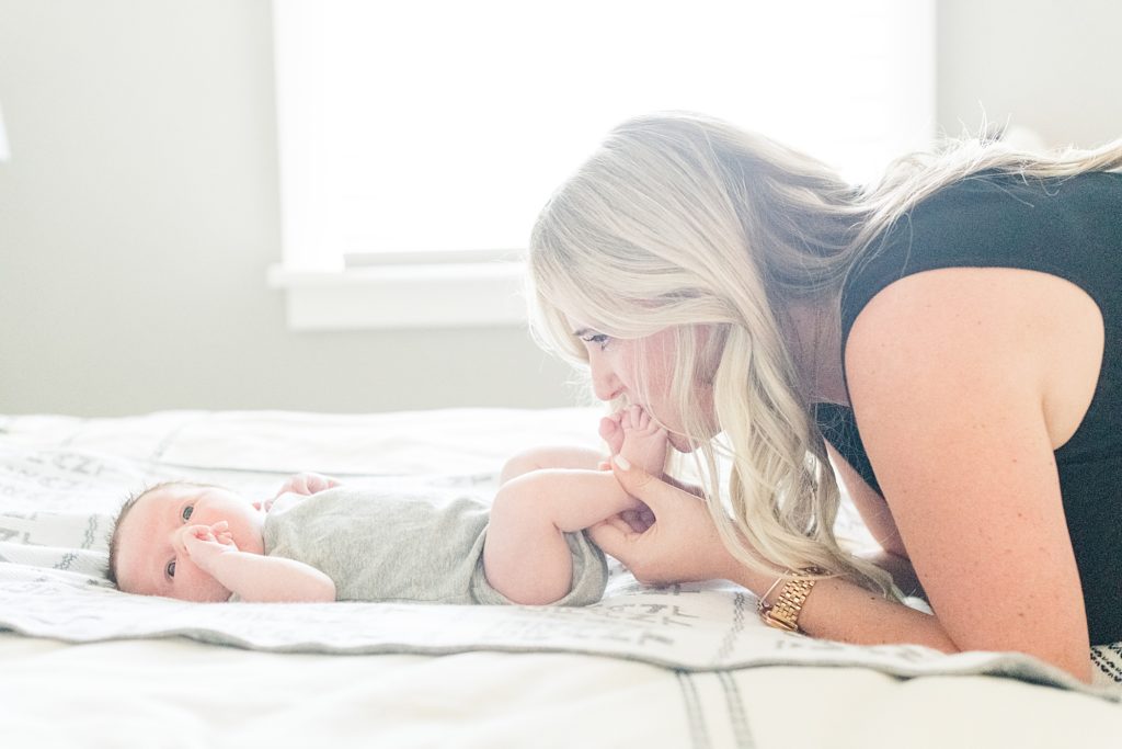 San Carlos Lifestyle Newborn Photoshoot