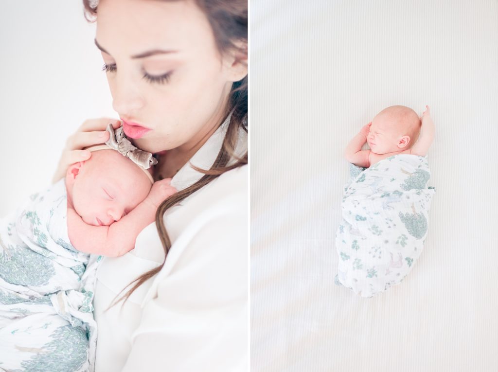 Bay Area Mommy and Me Lifestyle Newborn Session