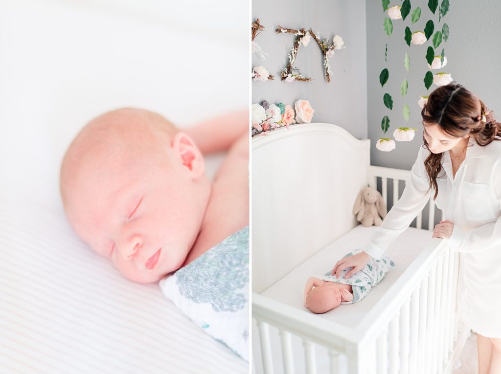 Bay Area Mommy and Me Lifestyle Newborn Session