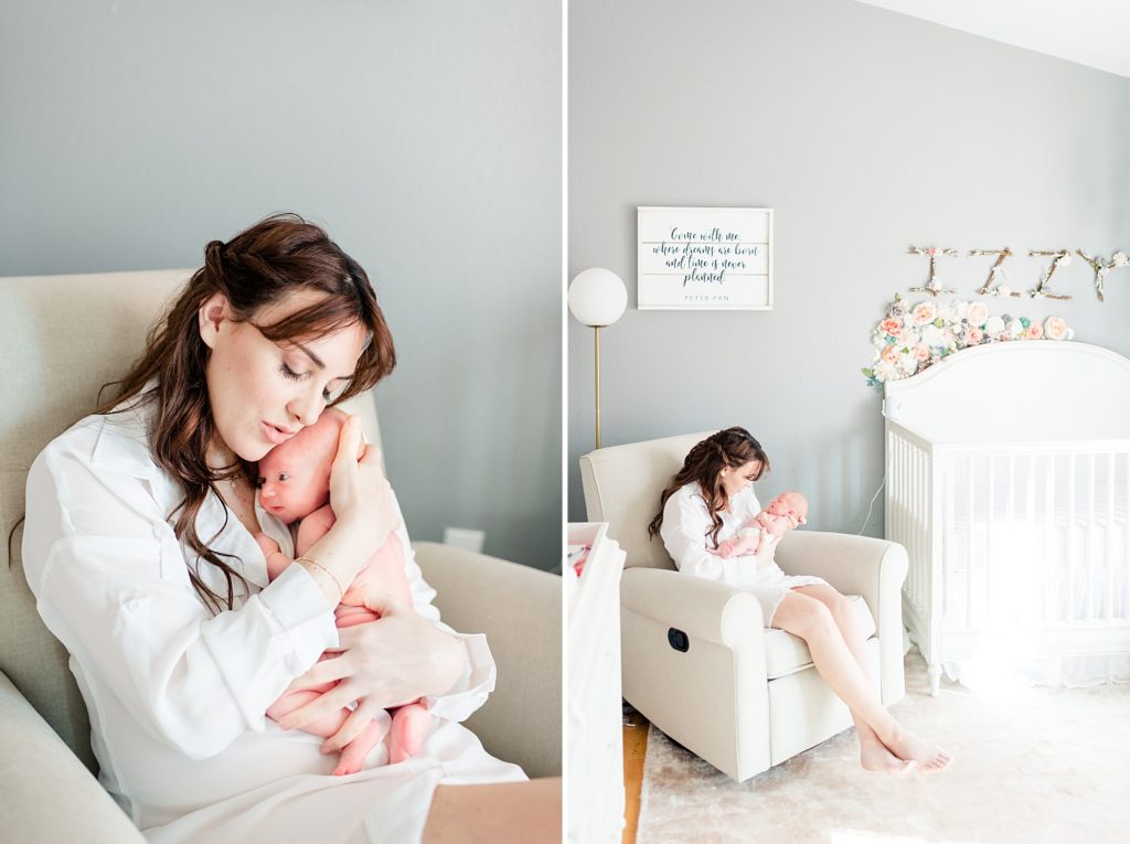 Bay Area Mommy and Me Lifestyle Newborn Session