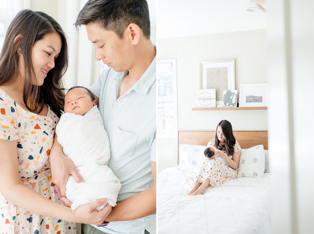 San Jose Light and Airy Newborn Photography