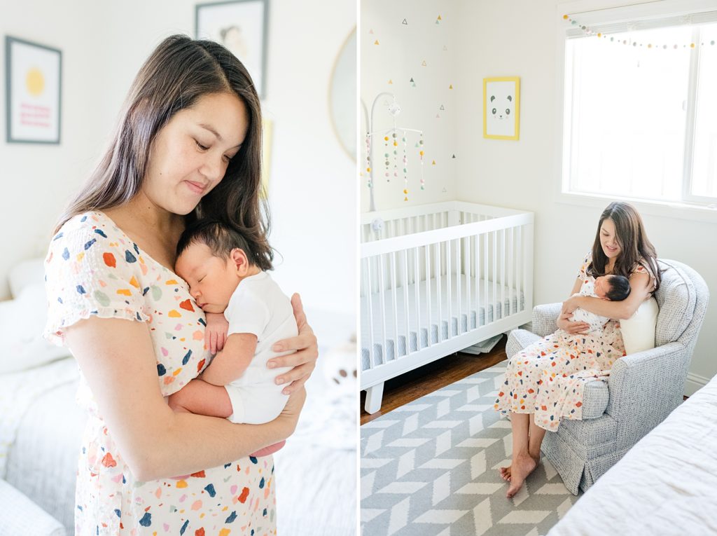 San Jose Light and Airy Newborn Photography