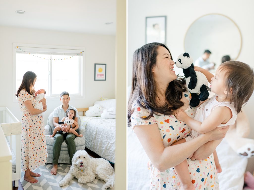 San Jose Light and Airy Newborn Photography