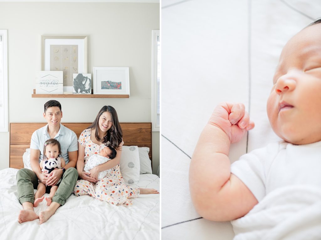 San Jose Light and Airy Newborn Photography