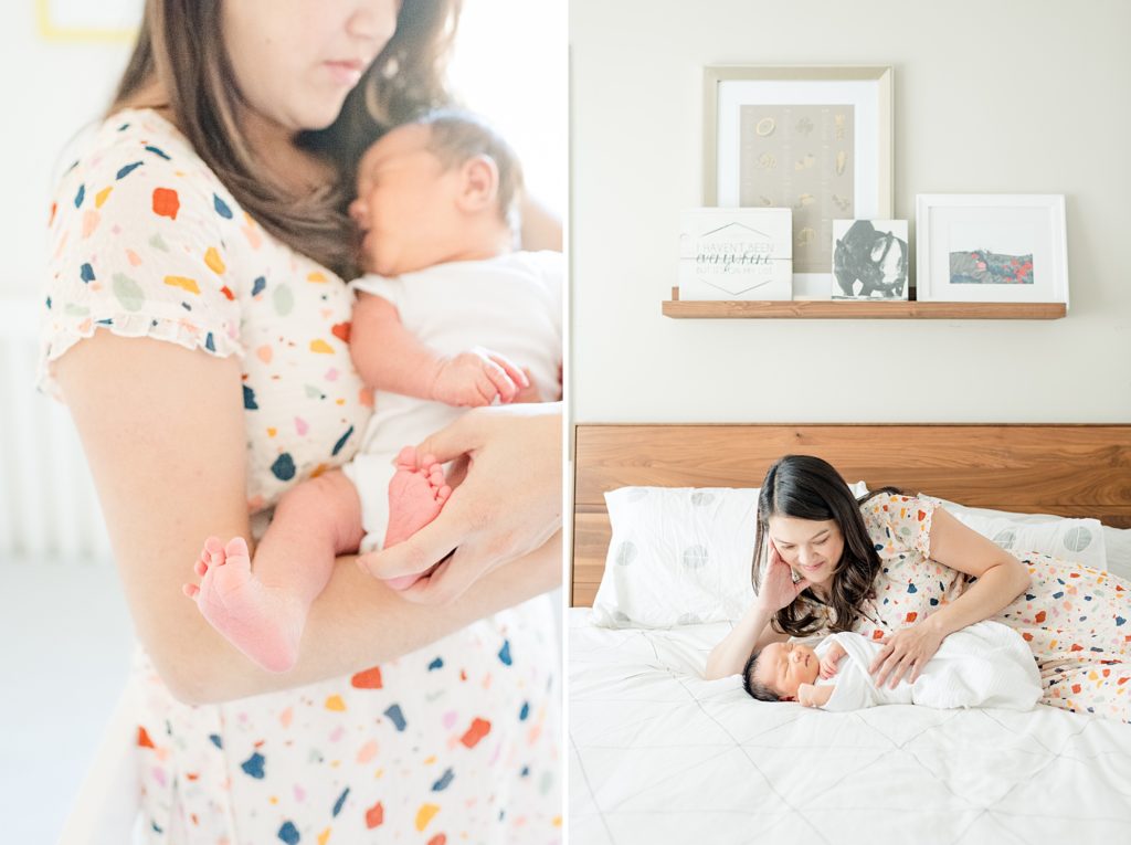 San Jose Light and Airy Newborn Photo Session