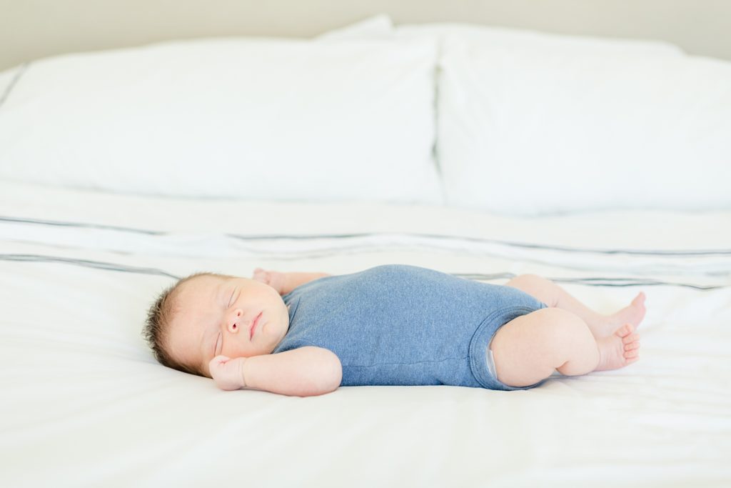 San Jose Light and airy Lifestyle newborn session