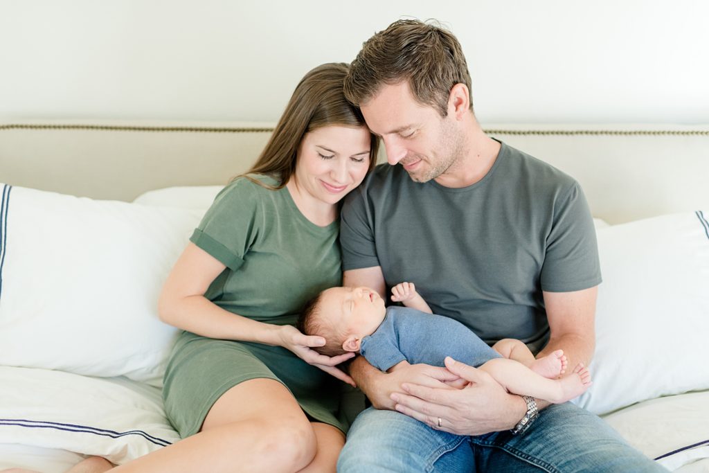 San Jose Light and airy Lifestyle newborn session