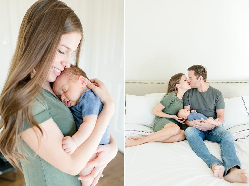 San Jose Light and airy Lifestyle newborn session