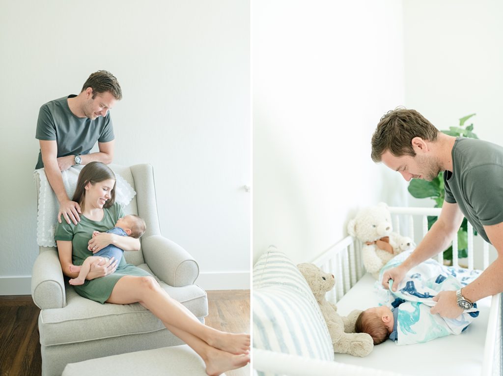 San Jose Light and airy Lifestyle newborn session