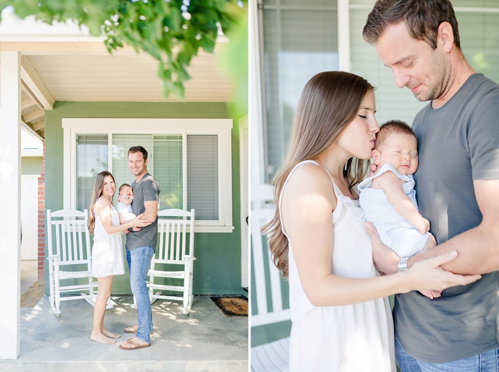 San Jose Light and airy Lifestyle newborn session