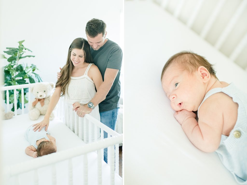 San Jose Light and airy Lifestyle newborn session