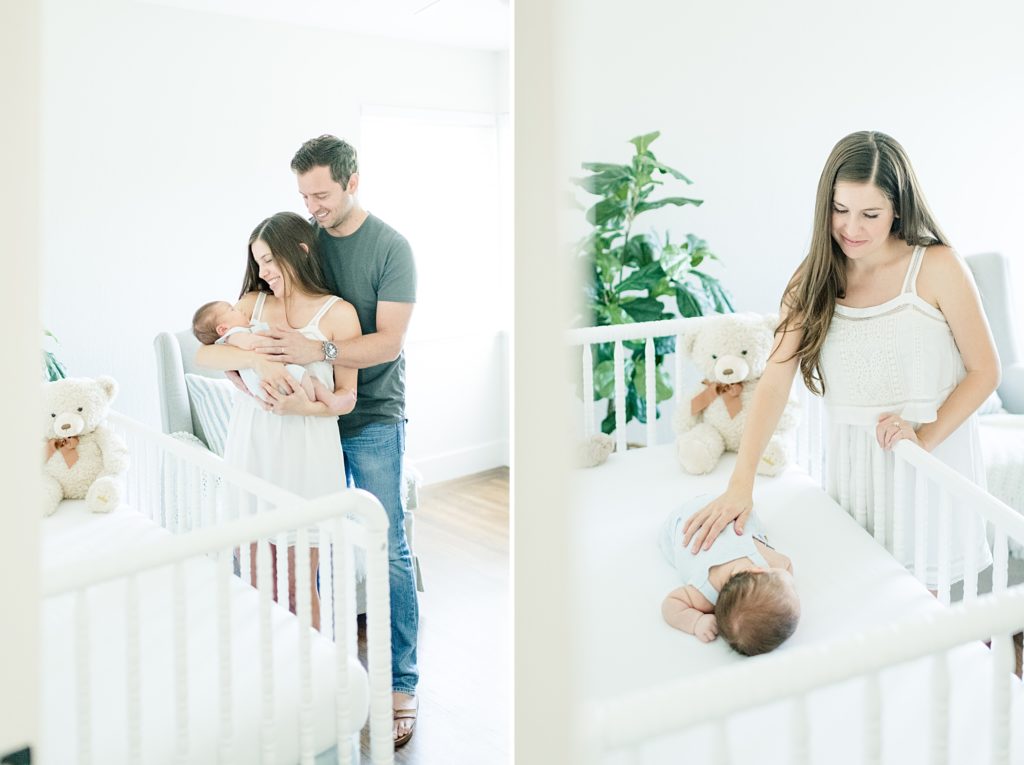 San Jose Light and airy Lifestyle newborn session