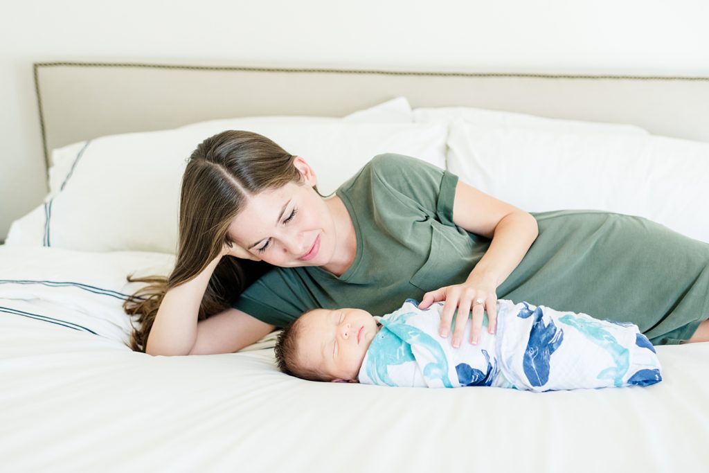 San Jose Light and airy Lifestyle newborn session