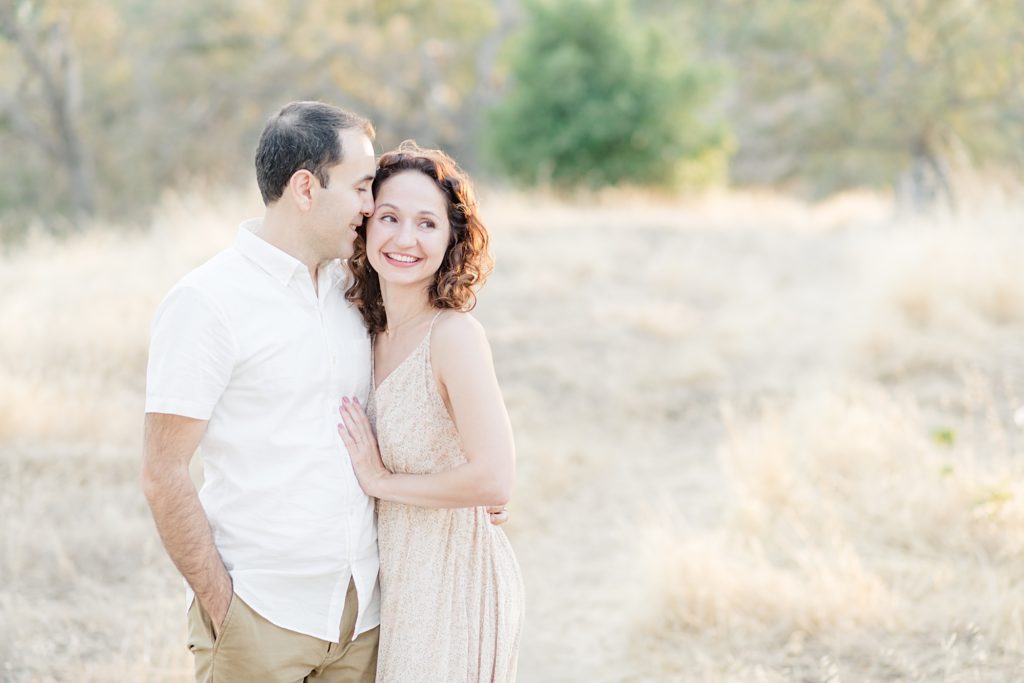 San Jose Outdoor family photoshoot with a baby