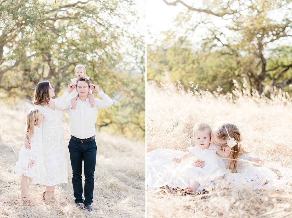 Light and Airy Family Photo Session San Jose