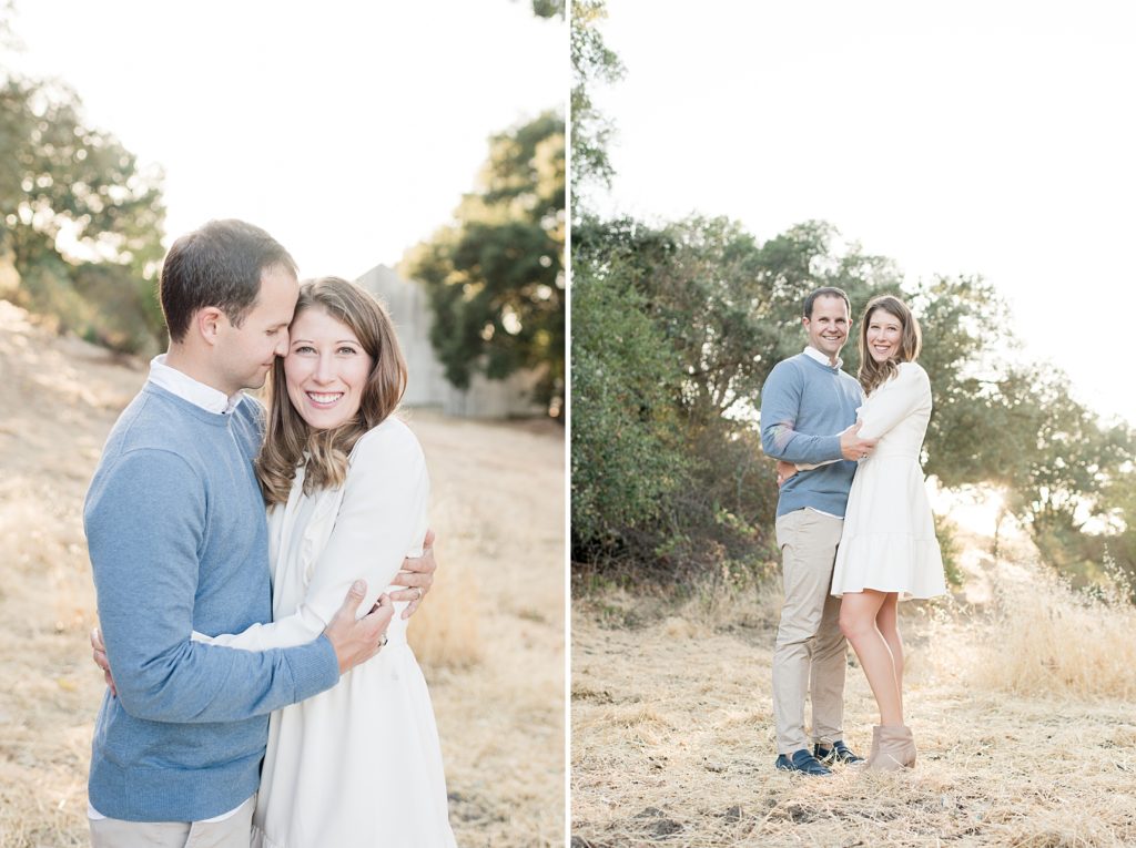 San Jose Fall family session white barn