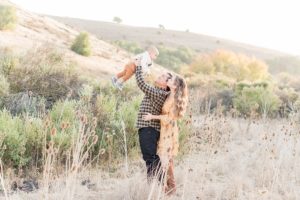 Ania and Louie – Fall Family Photosession + ‘Wild One’ First Birthday Cake Smash | San Jose, CA