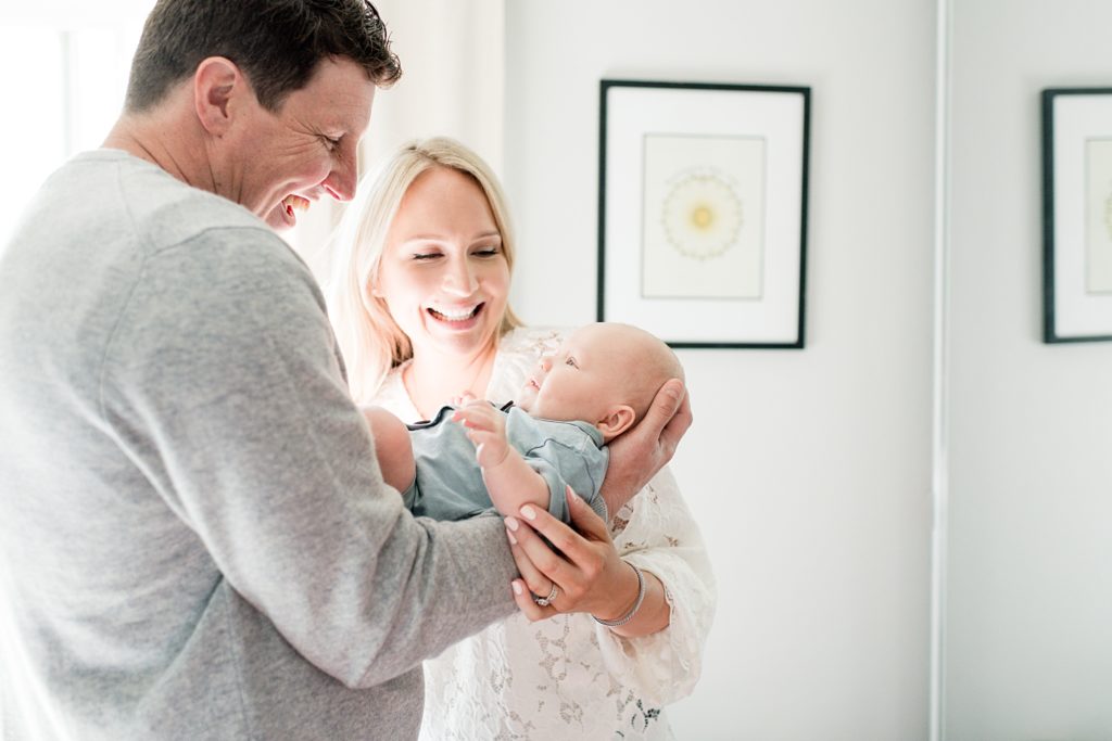 light and airy newborn photography