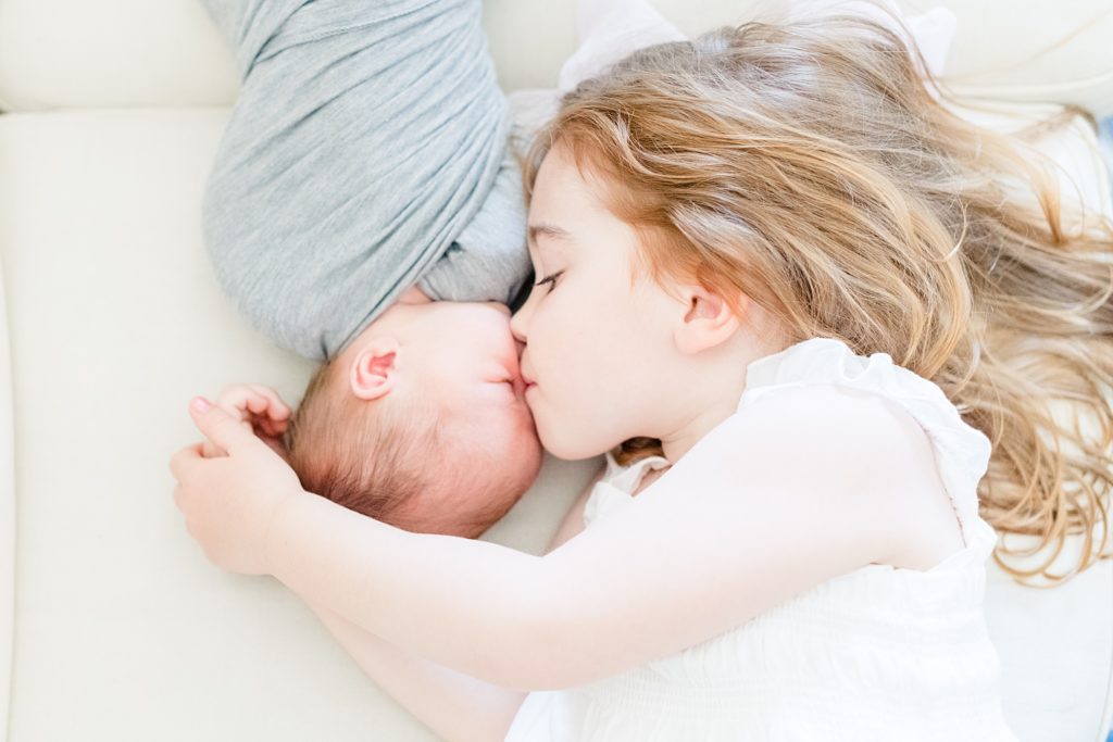 light and airy newborn photography