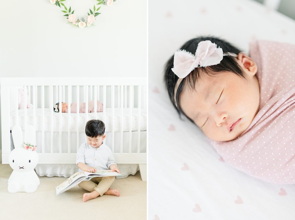 light and airy newborn photography