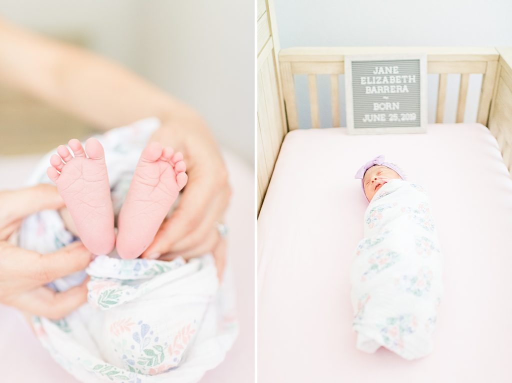 light and airy newborn photography