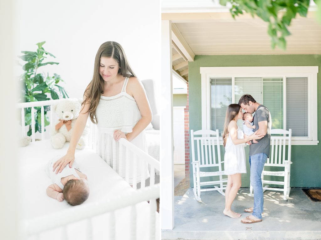 light and airy newborn photography