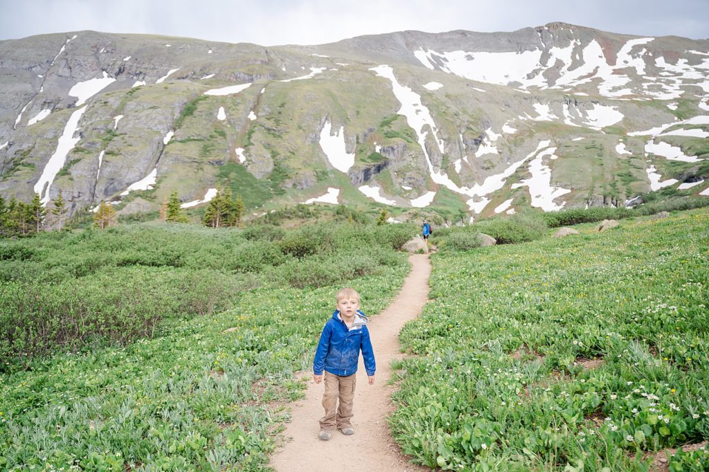 Ice Lakes Hike. Family Trip to Colorado