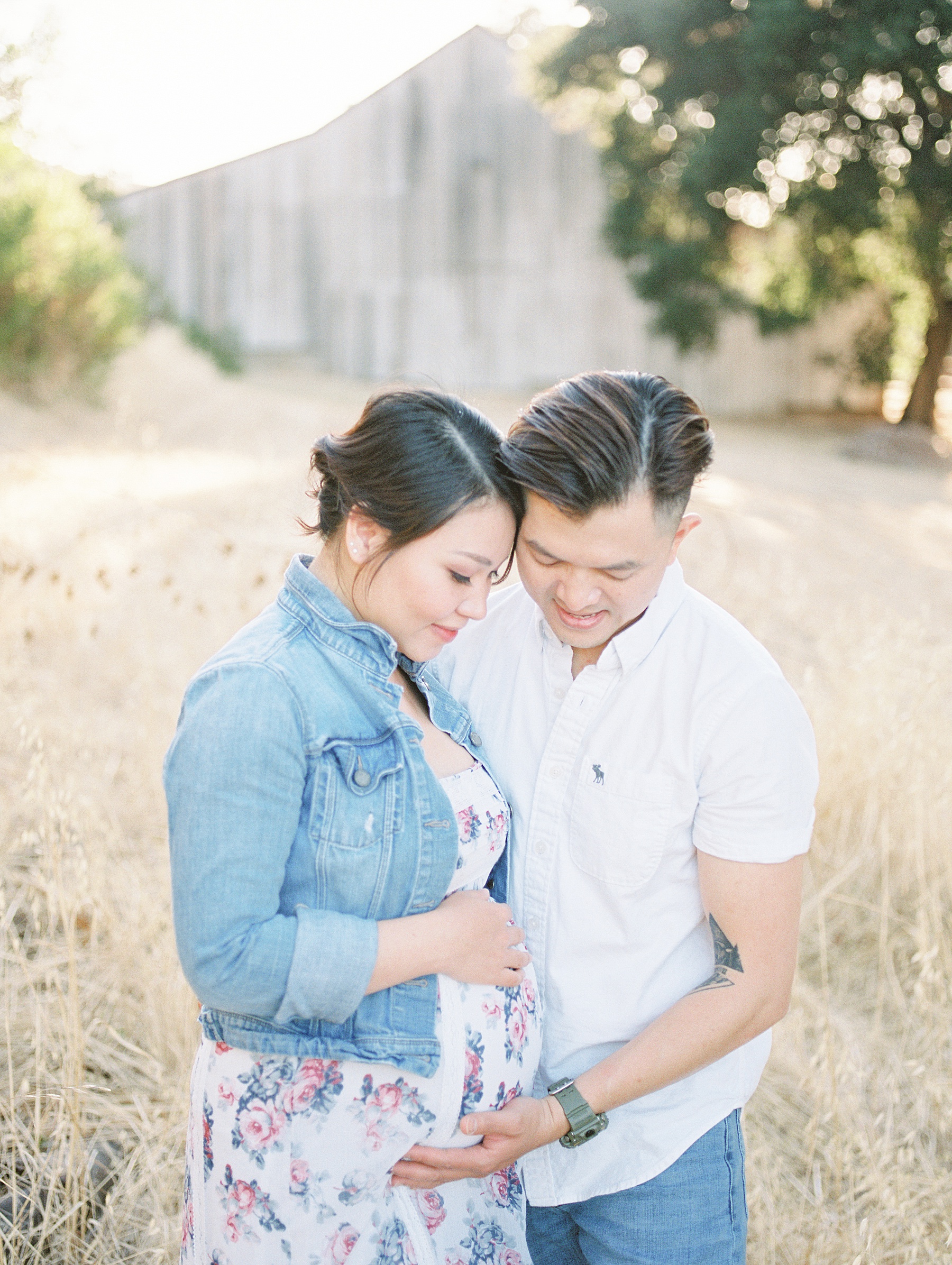 San Jose Maternity Photoshoot on film