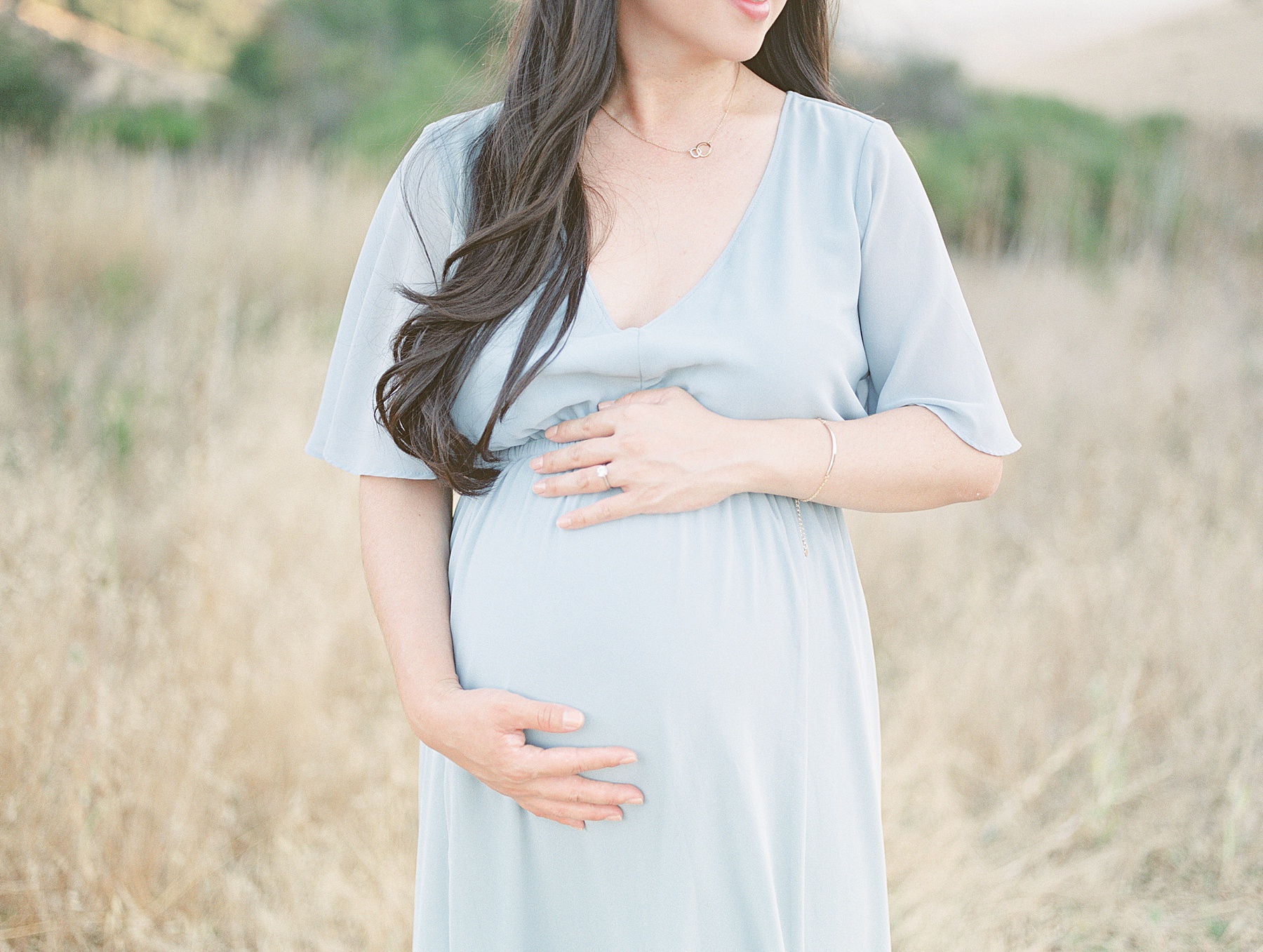 Family Maternity Photoshoot on Film