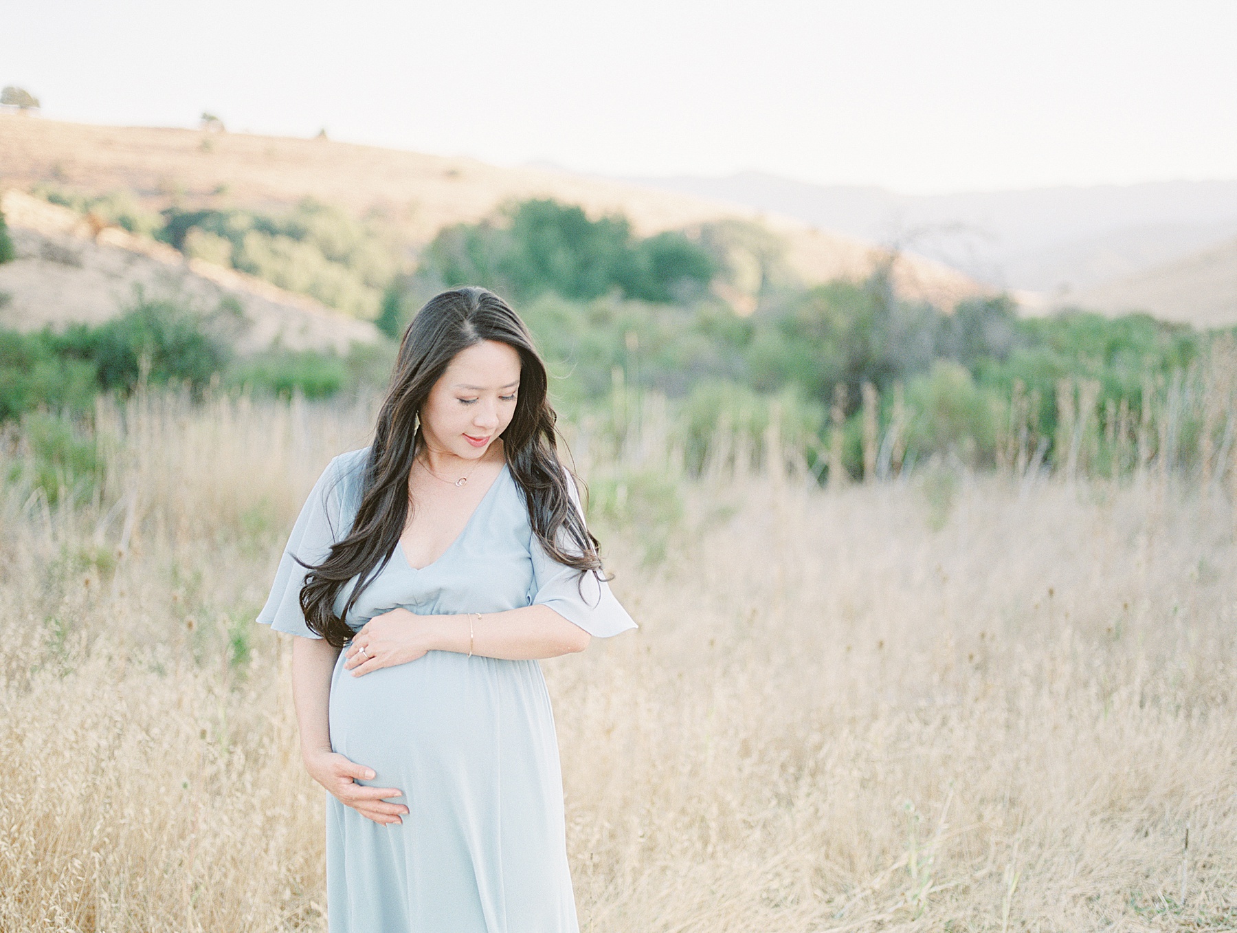 Family Maternity Photoshoot on Film