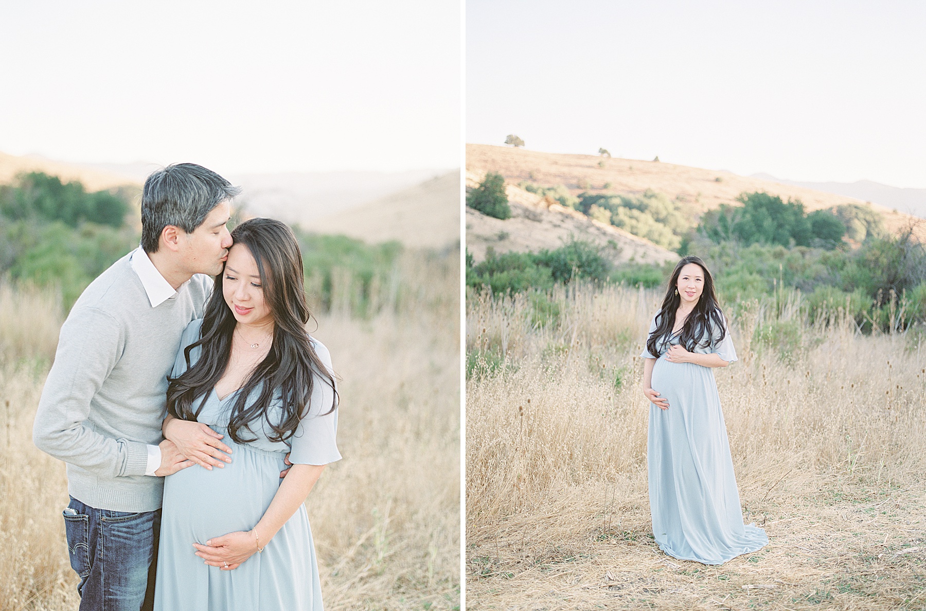 Family Maternity Photoshoot on Film