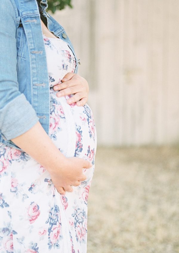 San Jose Maternity Photoshoot on film