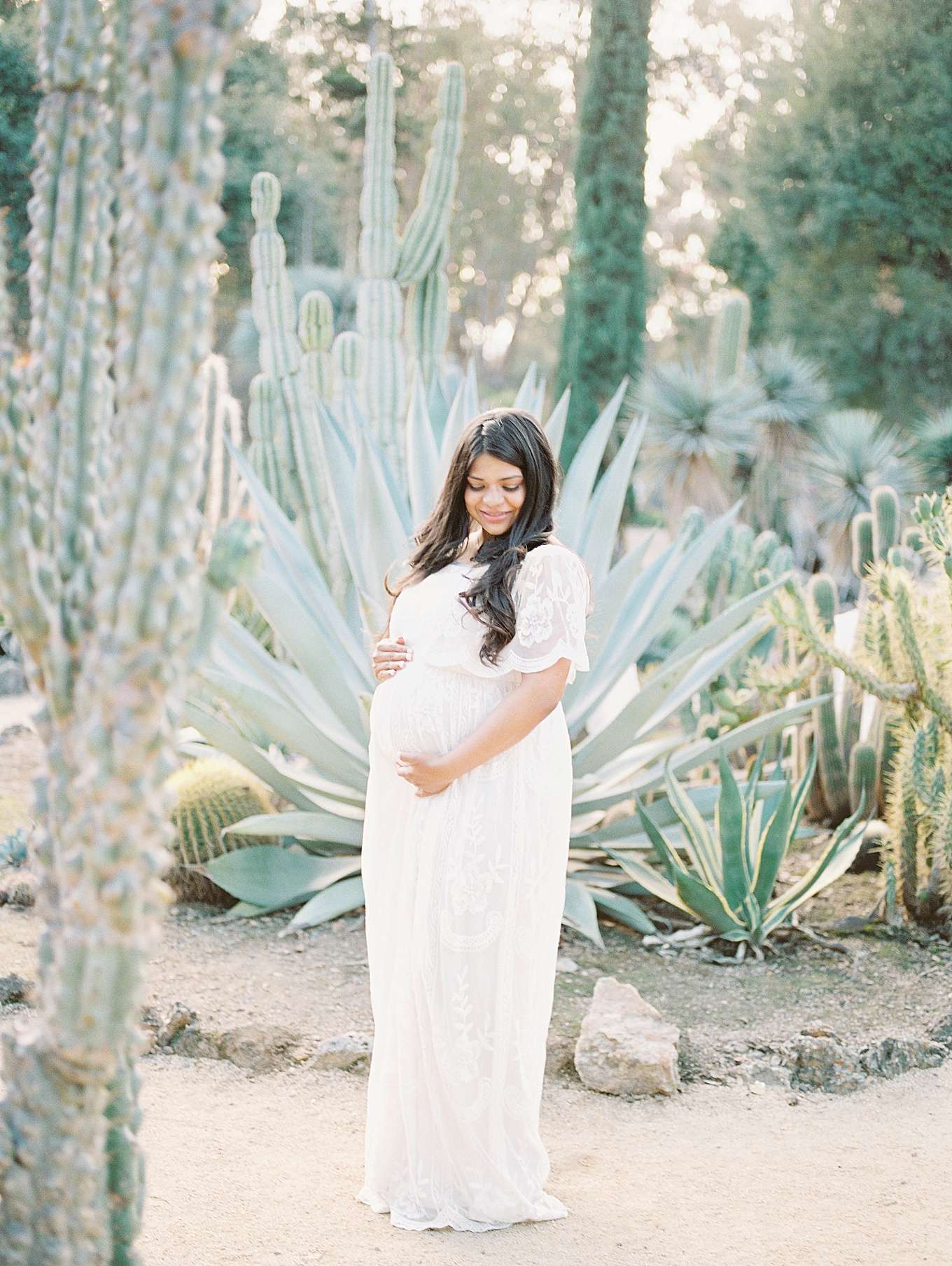 Cactus Garden maternity Photoshoot