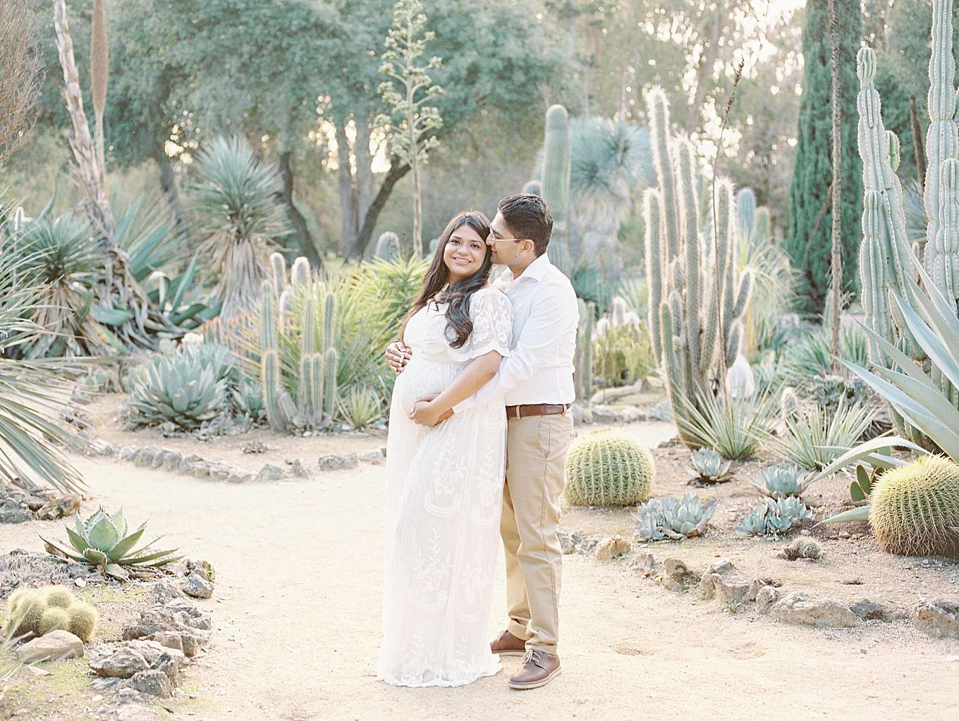 Cactus Garden maternity Photoshoot