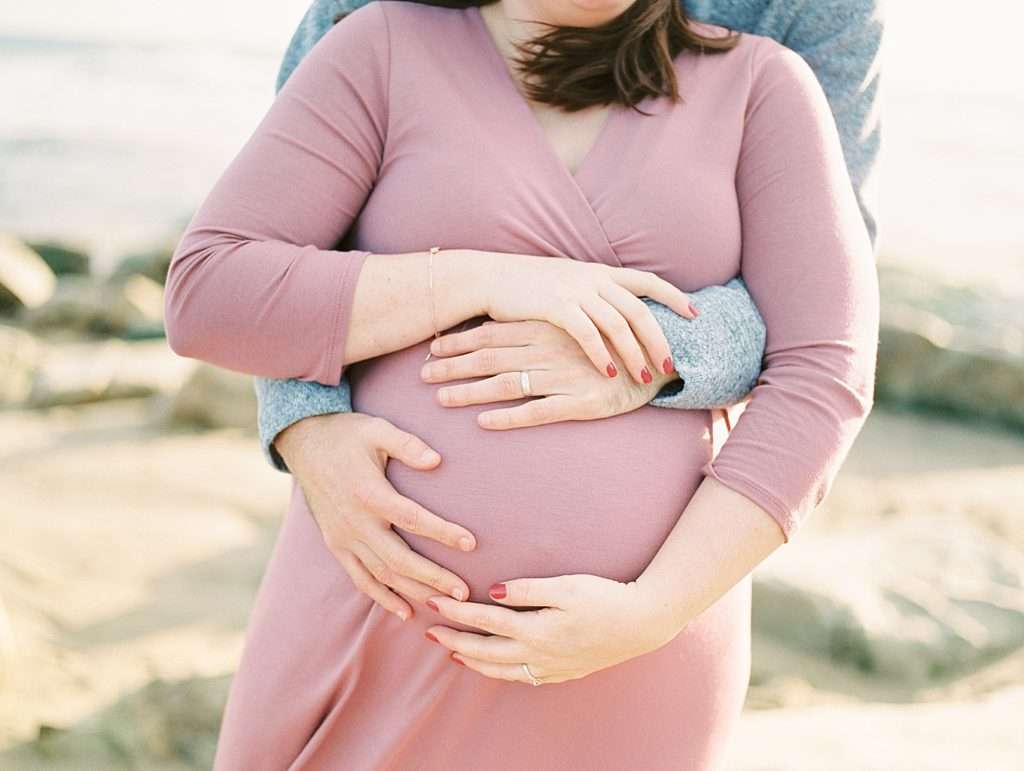 Santa Cruz Beach Maternity Photoshoot