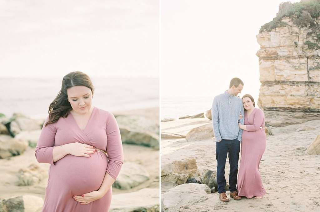 Santa Cruz Beach Maternity Photoshoot