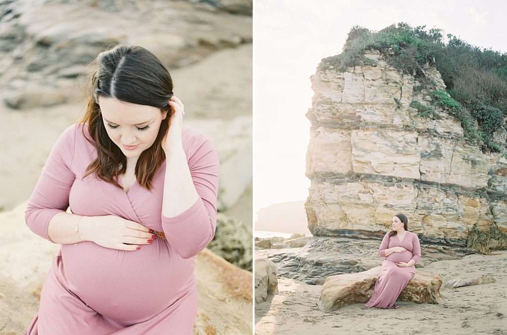 Santa Cruz Beach Maternity Photoshoot