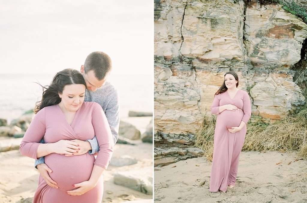 Santa Cruz Beach Maternity Photoshoot