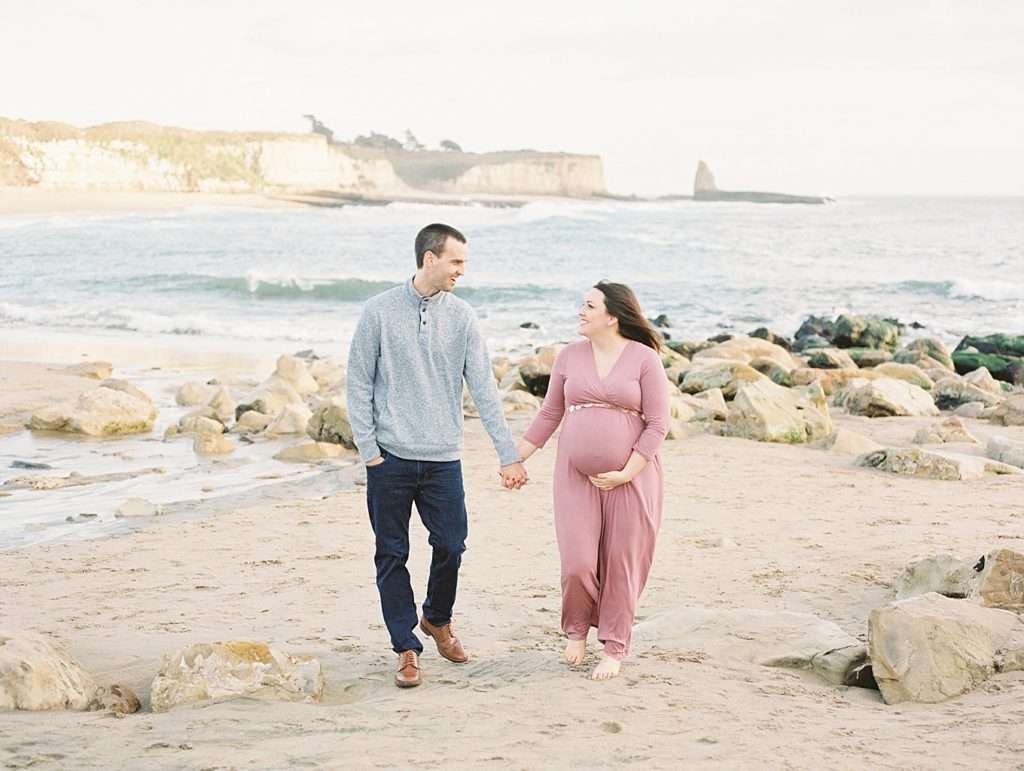 Santa Cruz Beach Maternity Photoshoot