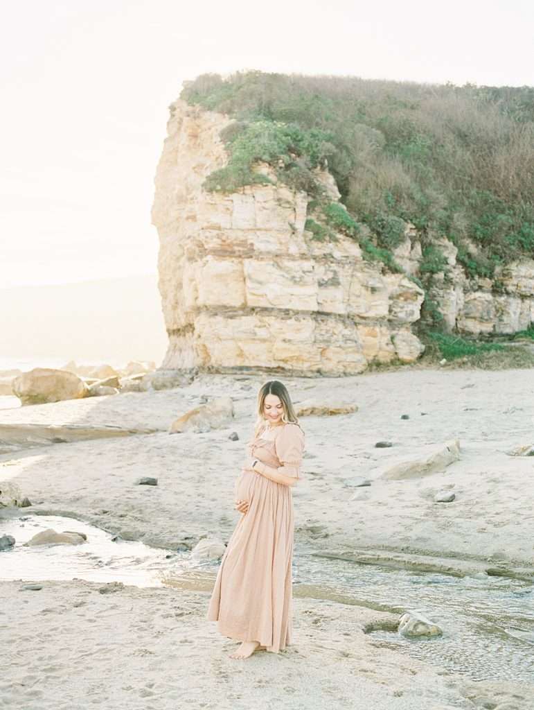 Santa Cruz Beach Maternity Photoshoot