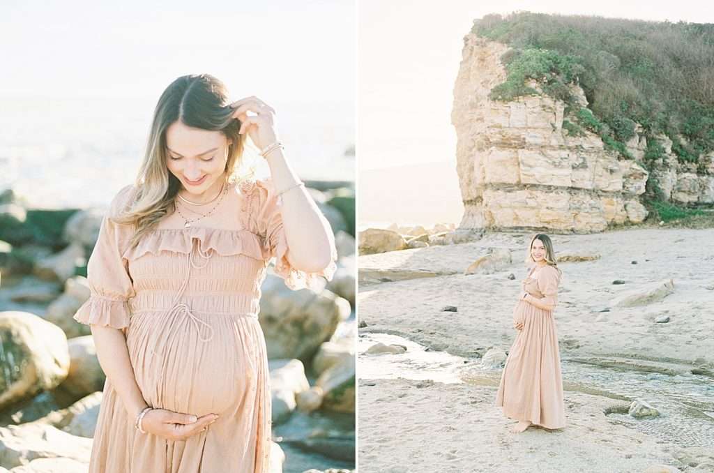 Santa Cruz Beach Maternity Photoshoot