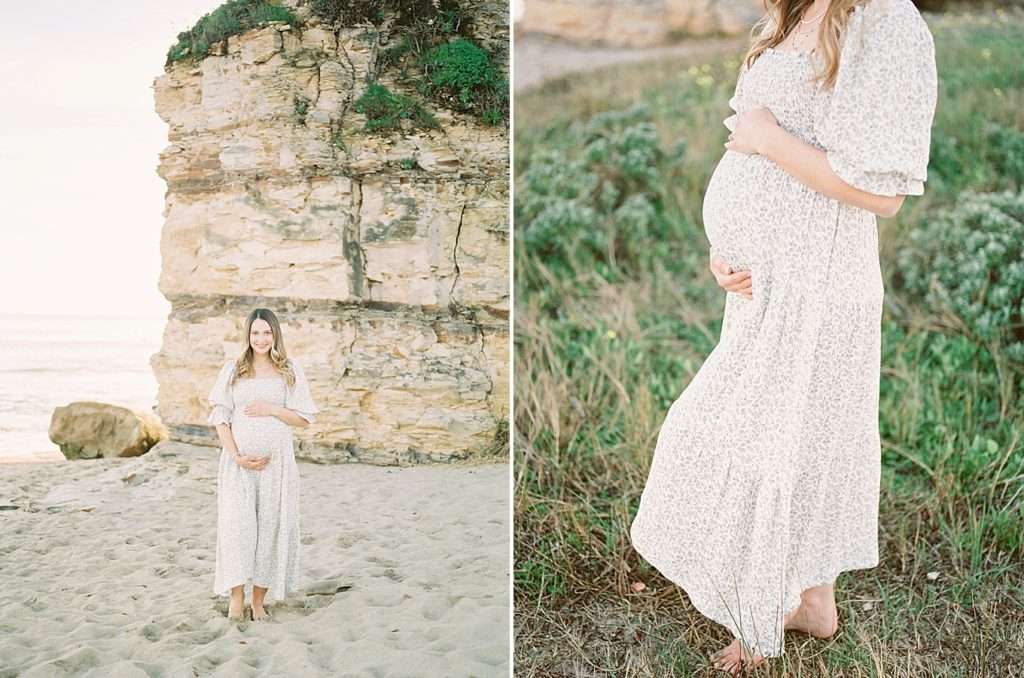 Santa Cruz Beach Maternity Photoshoot