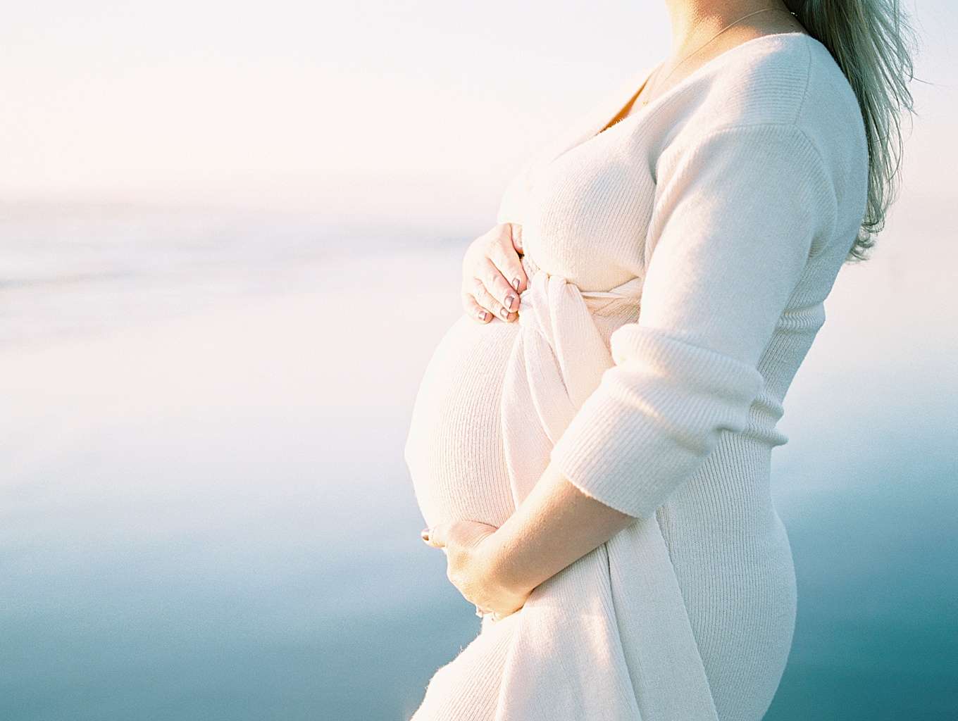 Sunset Beach Maternity Photoshoot